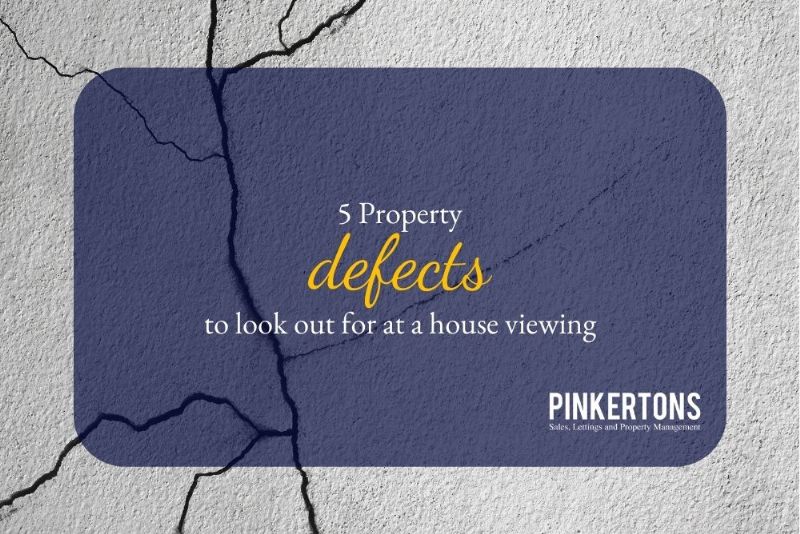 5 Property defects to look out for at a house viewing